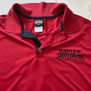 Harley Davidson dri-fit polo